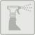 Cleaning icon gray