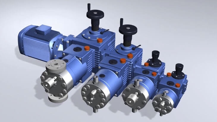 LEWA ecoflow - multiplex drive element